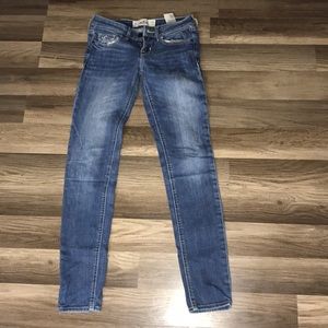 Jeans, medium wash, hollister